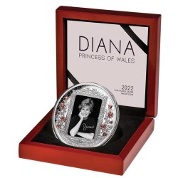 Diana, the Peoples Princess - 5 Oz - stříbrná sběratelská mince
