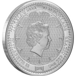 Diana, the Peoples Princess - 5 Oz - stříbrná sběratelská mince