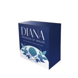 Diana, the Peoples Princess - 1 Oz - stříbrná proof sběratelská mince