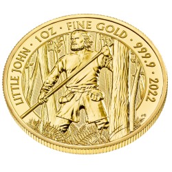 Mýty a legendy - Little John - 1 Oz - zlatá sběratelská mince