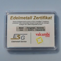 Gold Combibarren Valcambi 20x1 g -investiční zlatý slitek