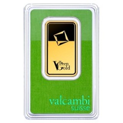 Valcambi Green Gold 1 Oz - investiční zlatý slitek