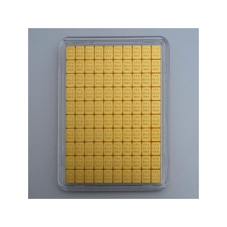 Valcambi Combi Bar 100x0,5g - zlatý investiční slitek