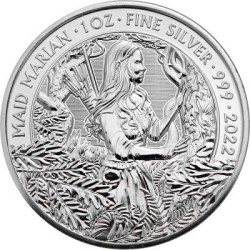 Mýty a legendy -Maid Mariann - 1 Oz - stříbrná investiční mince