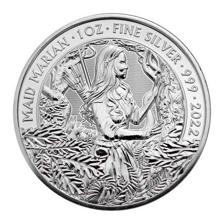Mýty a legendy -Maid Mariann - 1 Oz - stříbrná investiční mince