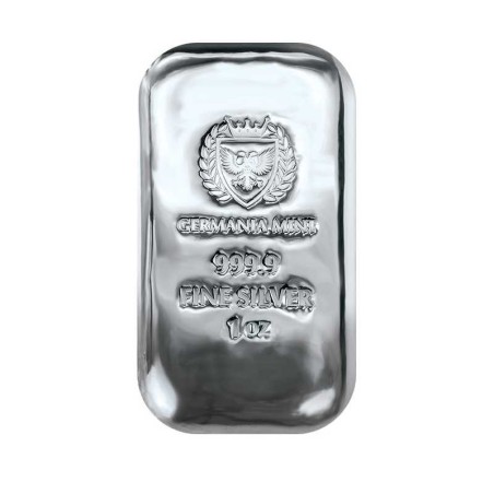 Mincovna Germania 20 x 1 Oz - stříbrný slitek