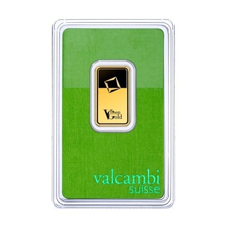 Valcambi Green Gold 10 g - investiční zlatý slitek
