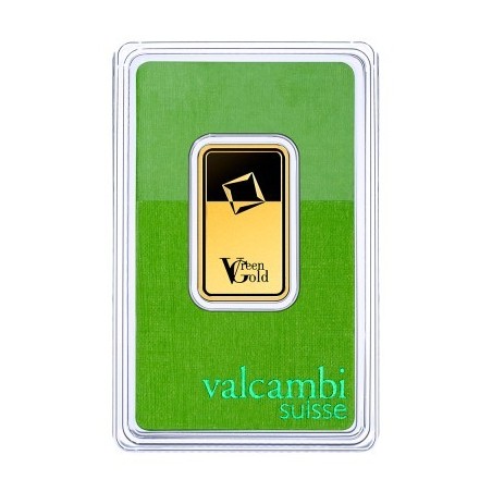 Valcambi Green Gold 20 g - investiční zlatý slitek