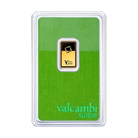 Valcambi Green Gold 2,5 g - investiční zlatý slitek