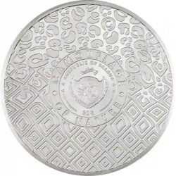 Camouflage of a Nature: Leopard - 3 Oz - stříbrná sběratelská mince (dodání 19.12.2023)