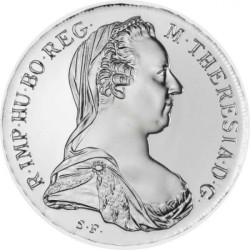 Stříbrný Tolar Marie Terezie - Investiční stříbrná mince