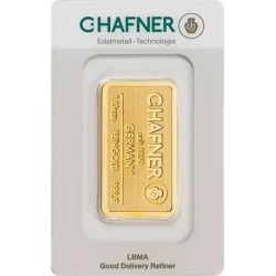 C. Hafner - 1 Oz - zlatý investiční slitek