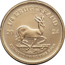 Krugerrand 1/4 unce 2024 – zlatá investiční mince