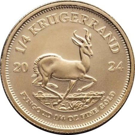 Krugerrand 1/4 unce 2024 – zlatá investiční mince