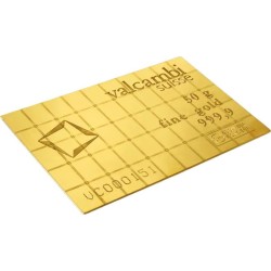 Valcambi 50 x 1g Combibarr - zlatý investiční slitek