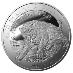 Giants of the Ice Age Series - 8 Oz - Srebrni kolekcionarski novčići