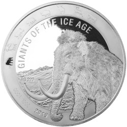 Giants of the Ice Age Series - 8 Oz - Srebrni kolekcionarski novčići