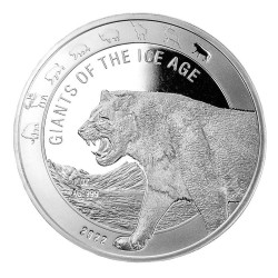 Giants of the Ice Age Series - 8 Oz - Srebrni kolekcionarski novčići
