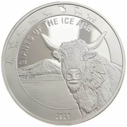 Giants of the Ice Age Series - 8 Oz - Srebrni kolekcionarski novčići