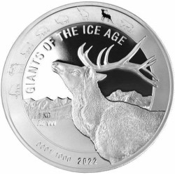 Giants of the Ice Age Series - 8 Oz - Srebrni kolekcionarski novčići