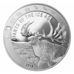 Giants of the Ice Age Series - 8 Oz - Srebrni kolekcionarski novčići