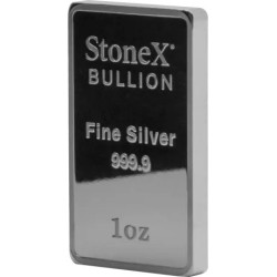 Coinbar StoneX - 1 Oz - srebrne investicijske poluge
