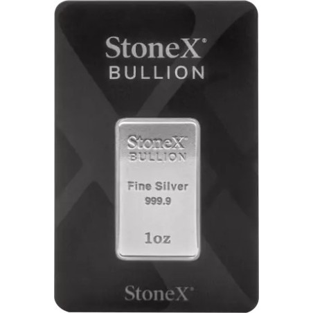 Coinbar StoneX - 1 Oz - srebrne investicijske poluge