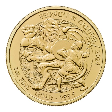 Mitovi i legende - Beowulf - 1 Oz - investicijski zlatnik