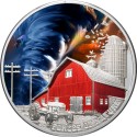 Tornado - 2 oz - srebrni kolekcionarski novčić