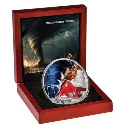 Tornado - 2 oz - srebrni kolekcionarski novčić