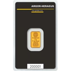 Argor-Heraeus investiční zlatý slitek 2 Gramy