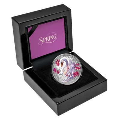 Labud - 1 oz - srebrni kolekcionarski novčić