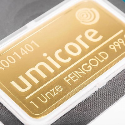 Umicore - 1 Oz - investicijska zlatna poluga