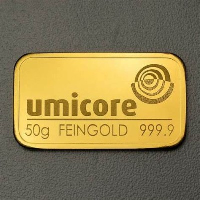 Umicore - 50g - investicijska zlatna poluga