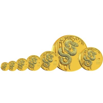 Lunarna zmija 2025 - 1/4 Oz - investicijski zlatnik