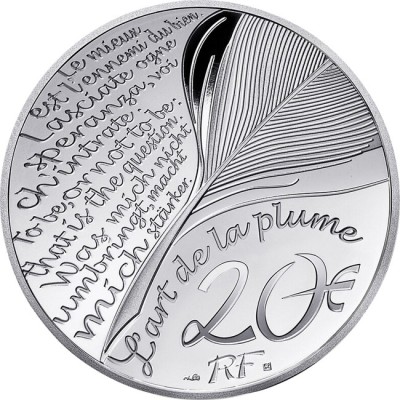 Alexandre Dumas - 1 oz - srebrni kolekcionarski novčić