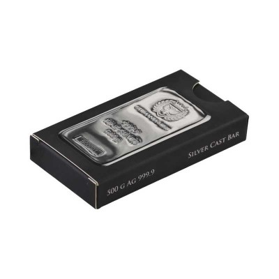 Germania Mint - 500g - srebrne investicijske poluge