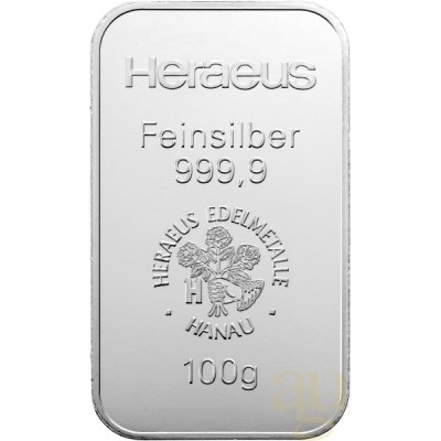 Argor-Heraeus 100 g - Investicijska srebrna poluga