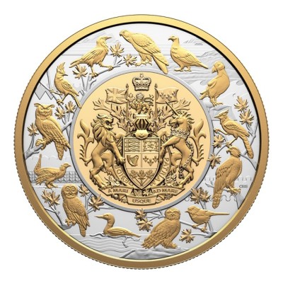 Heraldički krajolik - 5 oz - srebrni kolekcionarski novčić