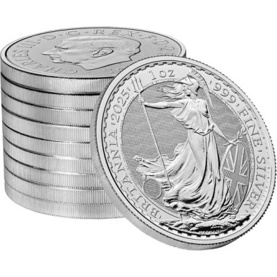Britannia 2025 - 1 Oz - srebrni investicijski novčić (delivery 10.5.2025)