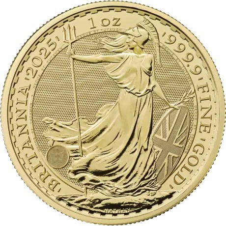 Britannia 2025 - 1 Oz - investicijski zlatnik