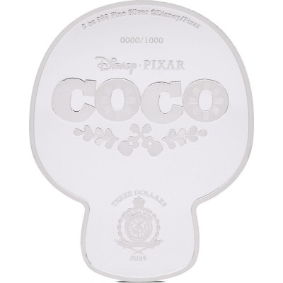Coco - 2 oz - srebrni kolekcionarski novčić (isporuka 30.10.2024.)