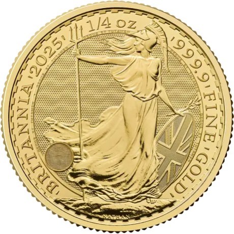 Britannia 2025 - 1/4 Oz - investicijski zlatnik