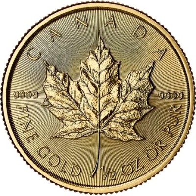 Maple Leaf (2025) - 1/2 Oz - zlatni investicijski novčić