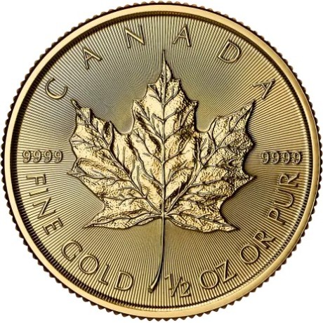 Maple Leaf (2025) - 1/2 Oz - zlatni investicijski novčić