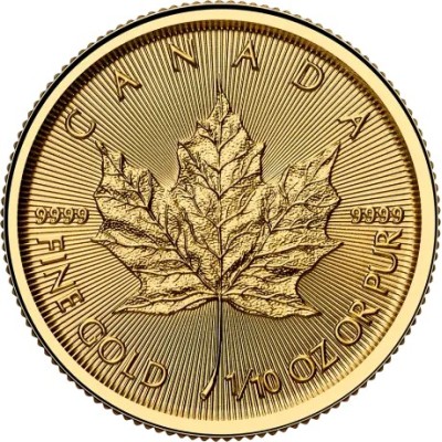 Maple Leaf (2025) - 1/10 Oz - investicijski zlatnik