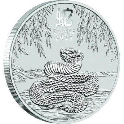 Lunarna zmija (2025.) - 1 Oz - srebrni investicijski novčić