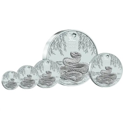 Lunarna zmija (2025.) - 1 Oz - srebrni investicijski novčić