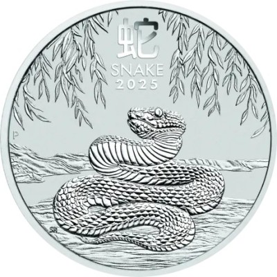 Lunarna zmija (2025.) - 1 Oz - srebrni investicijski novčić