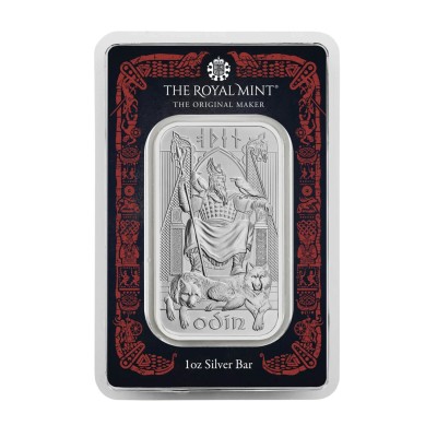 Nordijski bogovi - Odin - 1 oz - srebrne poluge